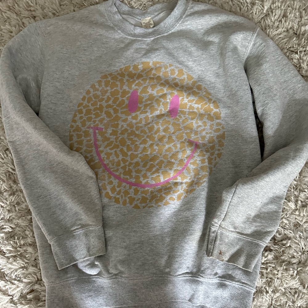 Altar’d State smiley face crewneck, size small, very comfy